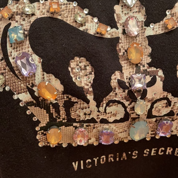 EUC VTG Victoria’s Secret very rare sweater queen bling - Picture 4 of 7